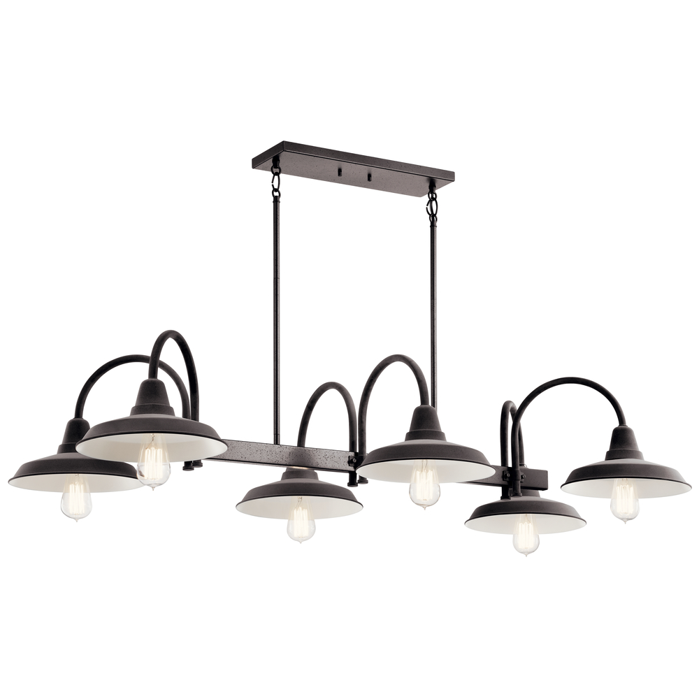 Linear Chandelier 6Lt