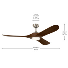 Kichler 310560NI - 60" Mylo Ceiling Fan with Satin Etch Cased Opal Glass