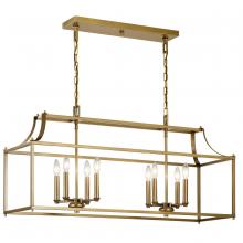 Kichler 42497NBR - Linear Chandelier 8Lt