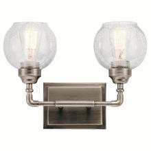 Kichler 45591AP - Niles 2 Light Vanity Light Antique Pewter