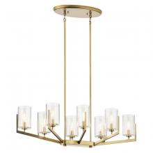 Kichler 52315BNB - Oval Chandelier 8Lt