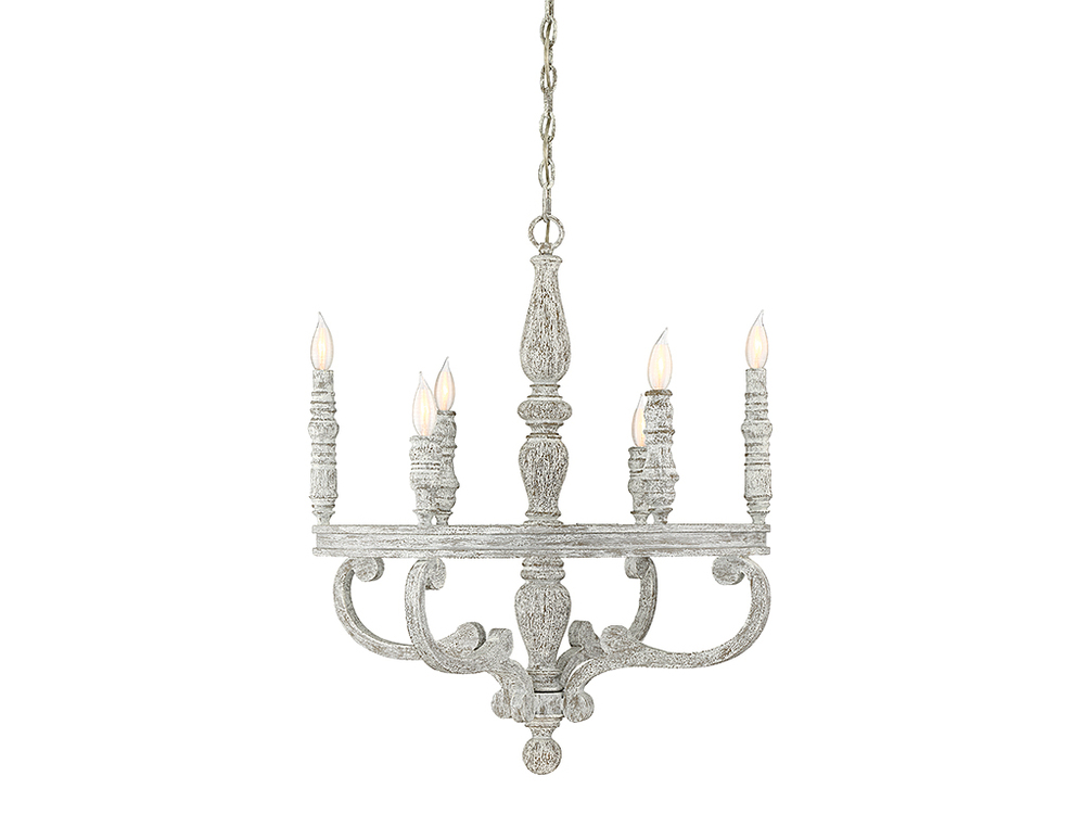 Westbrook 6-Light Chandelier in Charisma