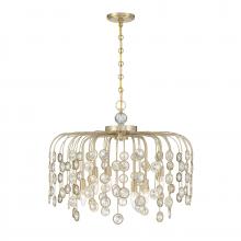 Savoy House 1-3598-6-127 - Irina 6-Light Chandelier in Noble Brass