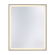 Savoy House 2-1230-30X36 - Paulding LED Rectangle Frontlit Mirror with Black Frame