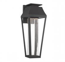 Savoy House 5-355-BK - Brookline LED Outdoor Dark Sky Wall Lantern in Matte Black