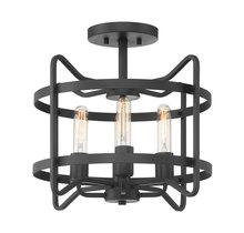 Savoy House 6-4900-4-89 - Kent 4-Light Ceiling Light in Matte Black