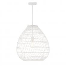 Savoy House 7-7681-1-83 - Maya 1-Light Pendant in Bisque White