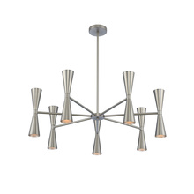  310471SN - Milo 7 Arm Chandelier with 14 Lights