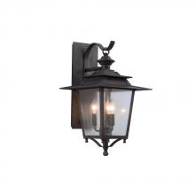 Kalco 404122AI - Saddlebrook 3 Light Large Wall Bracket