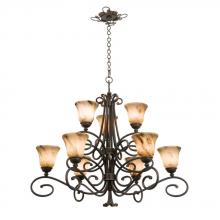 Kalco 5535TO/1479 - Amelie 9 Light Chandelier