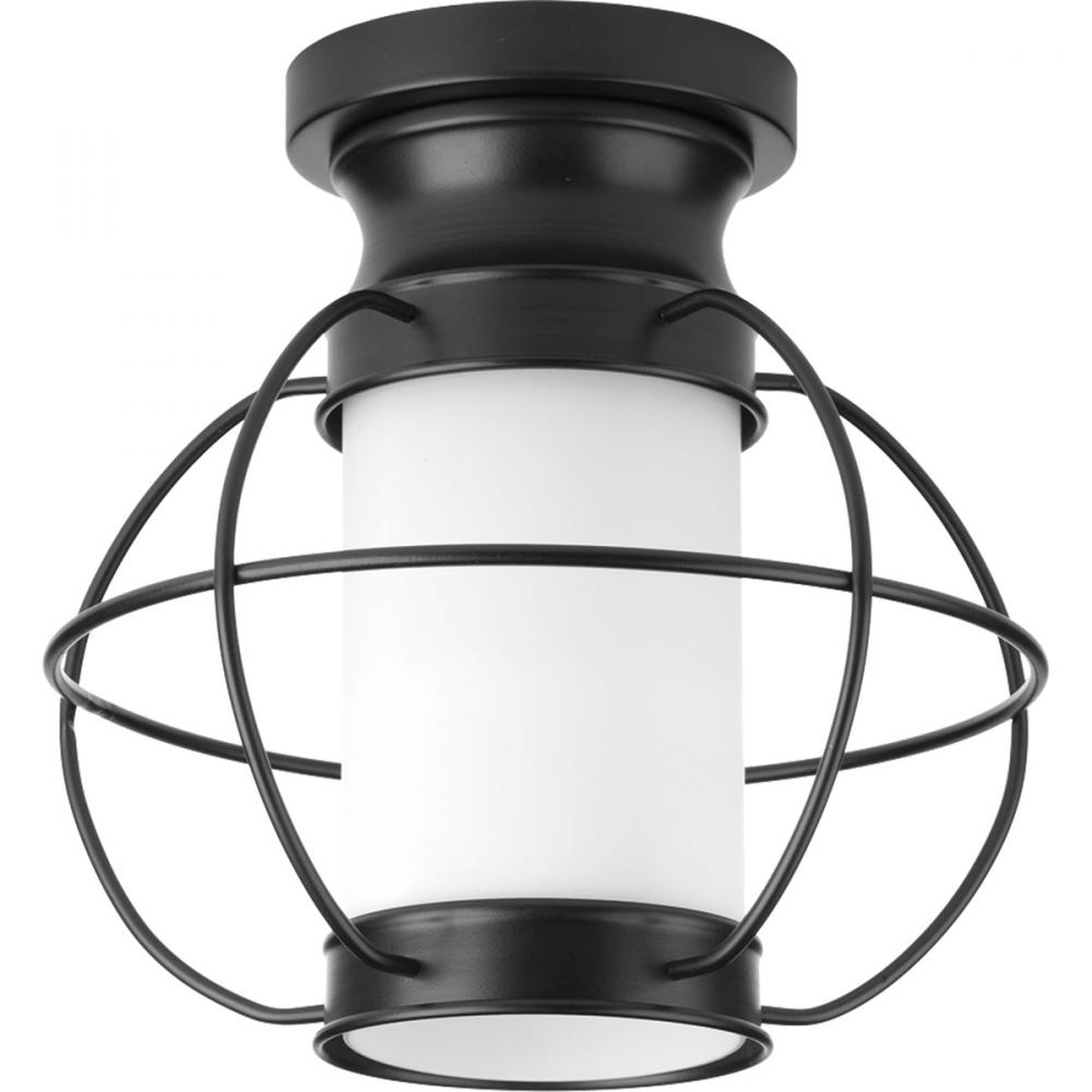 Haddon Collection One-light flush mount