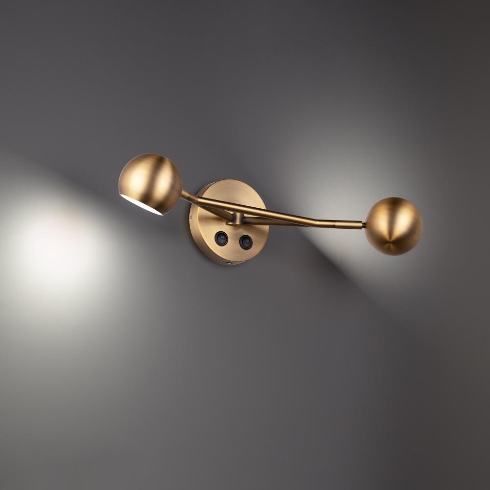 Duplex Bed Task Light