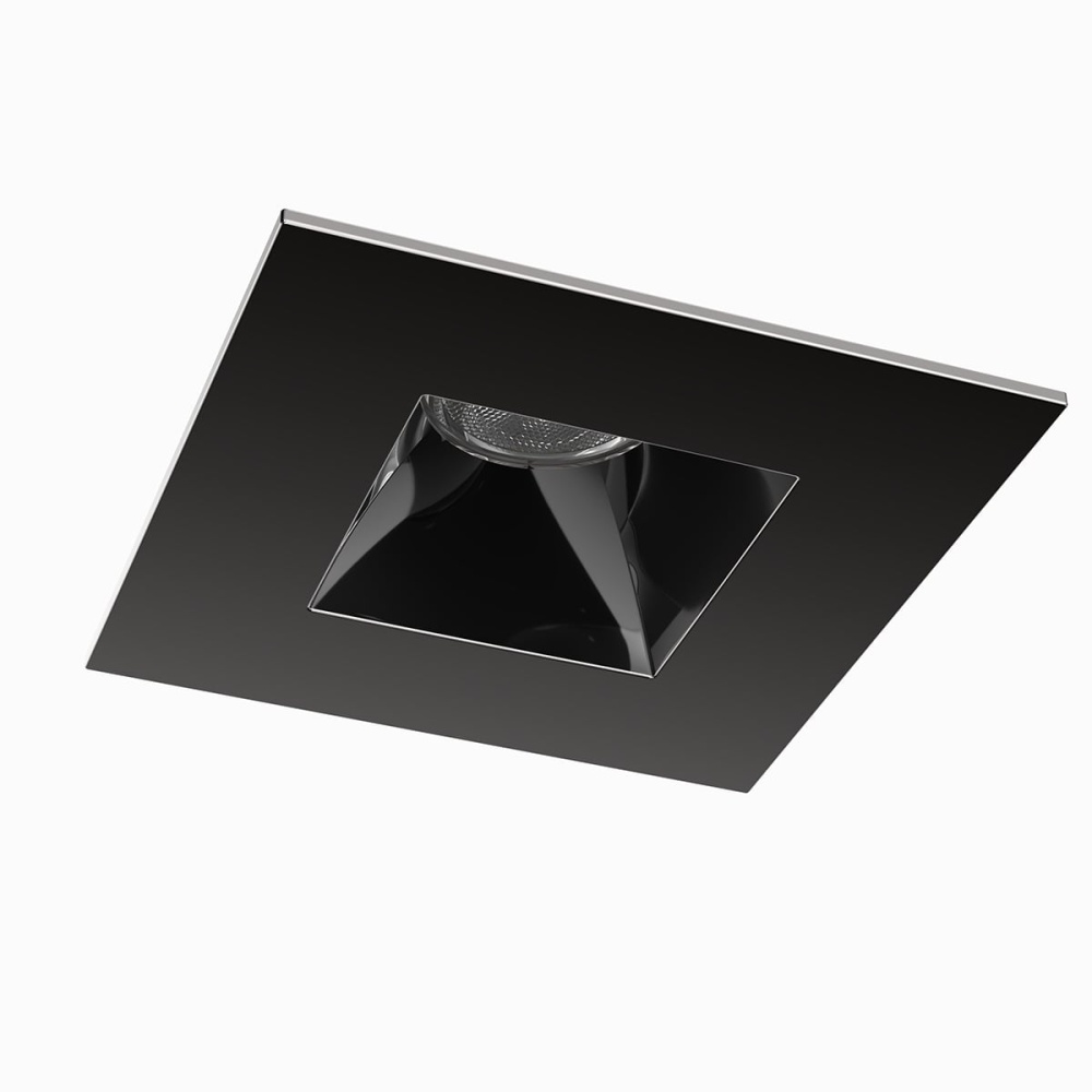 Ocularc 1.0 LED Square Open Reflector Trim with Light Engine and New Construction or Remodel Housi
