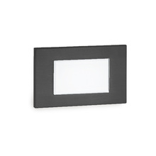 WAC US WL-LED130-AM-BK - LED Diffused Step and Wall Light