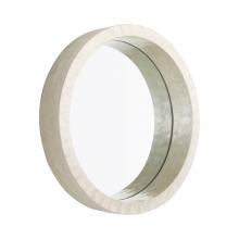 Cyan Designs 11591 - Triton Round Mirror | White | Small