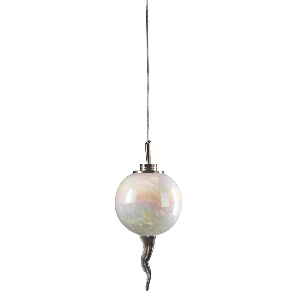 PLC 1 Light Mini Pendant Stratus Collection 305 PEARL