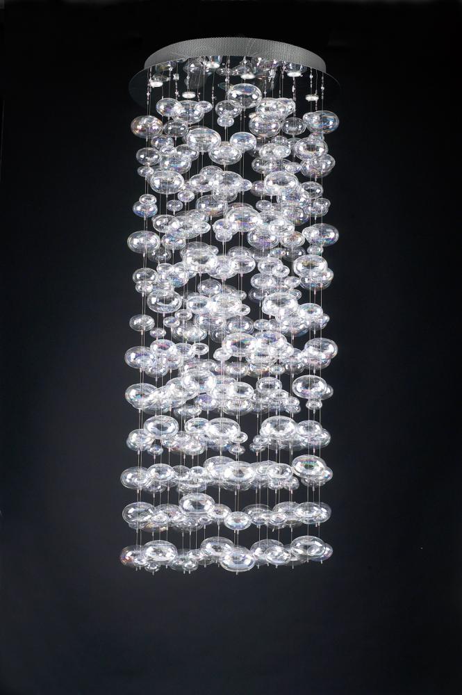 12 Light Chandelier Bubbles Collection 96993 PC