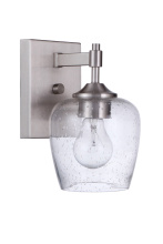 Craftmade 12406BNK1 - 1 Light Wall Sconce