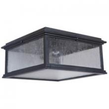 Craftmade Z3227-MN - Gentry 1 Light Outdoor Flushmount in Midnight