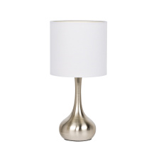 Craftmade 86226 - 1 Light Metal Base Table Lamp in Brushed Polished Nickel