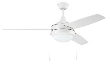 Craftmade EPHA52W3 - 52" Ceiling Fan w/ 3 Blades, LED Light Kit, Energy Star