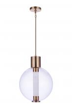 Craftmade P995SB-LED - Watson 1 Light LED Pendant in Satin Brass