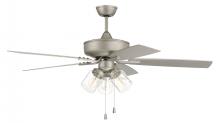 Craftmade OP104PN5 - 52" Outdoor Pro Plus 104 in Painted Nickel w/ ABS Painted Nickel Blades