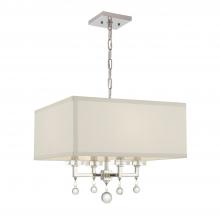 Crystorama 8105-PN - Paxton 16'' Polished Nickel Chandelier