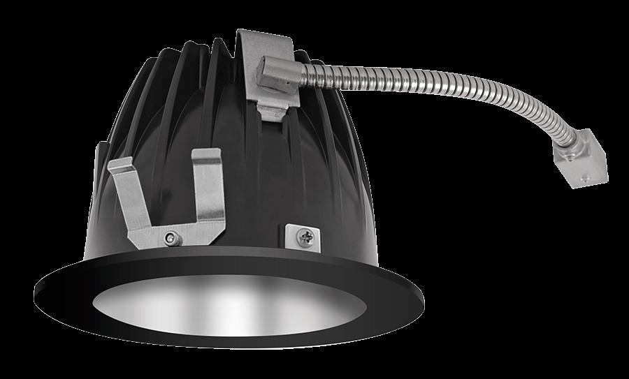 RECESSED DOWNLIGHTS 12 LUMENS NDLED4RD 4 INCH ROUND UNIVERSAL DIMMING 50 DEGREE BEAM SPREAD 2700K