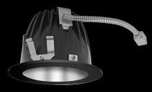 RAB Lighting NDLED4RD-50YYHC-S-B - RECESSED DOWNLIGHTS 12 LUMENS NDLED4RD 4 INCH ROUND UNIVERSAL DIMMING 50 DEGREE BEAM SPREAD 2700K