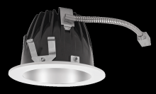 RAB Lighting NDLED6RD-80YN-M-W - RECESSED DOWNLIGHTS 20 LUMENS NDLED6RD 6 INCH ROUND UNIVERSAL DIMMING 80 DEGREE BEAM SPREAD 3500K