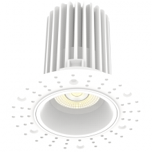 RAB Lighting R3TL - TRIMLESS 3IN ROUND TRIAC 15W 5CCT 1000LM  CRI90 38D WHITE SMOOTH