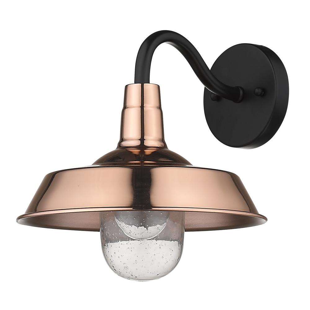 Burry 1-Light Copper Wall Light