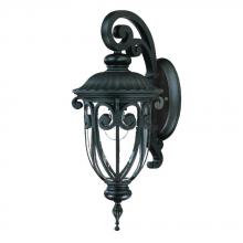 Acclaim Lighting 2102BK - Naples Collection Wall-Mount 1-Light Outdoor Matte Black Light Fixture