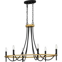 Quoizel LGR636MBK - Legare Island Chandelier