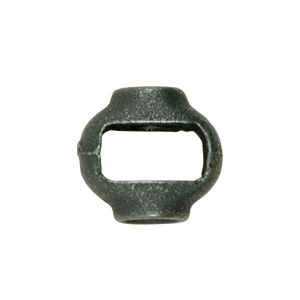 1" Malleable Iron Hickey; 1/8 IP x 3/8 IP