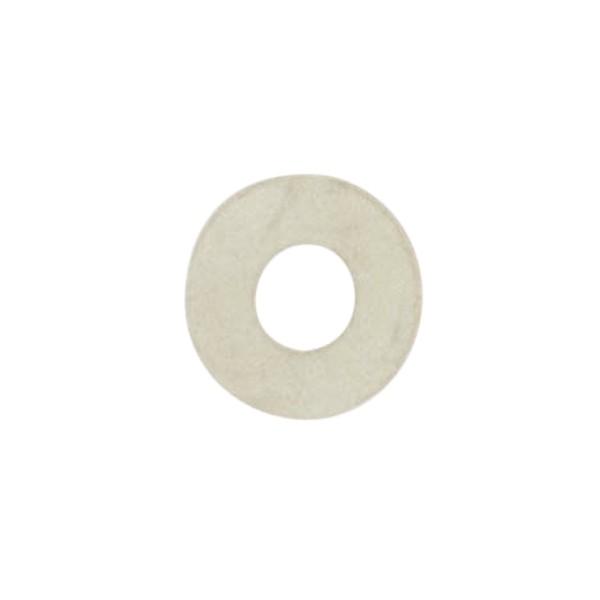 Rubber Washer; 1/8 IP Slip; White Finish; 1-1/4" Diameter