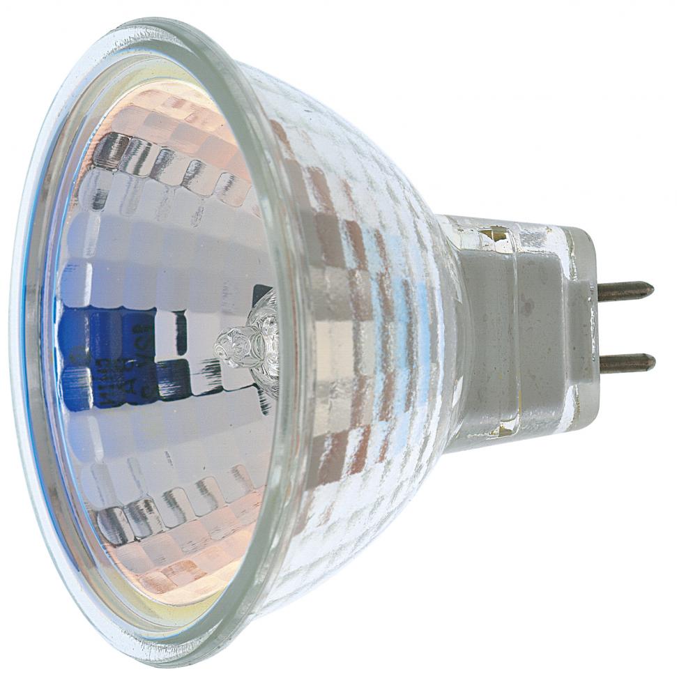 50 Watt; Halogen; MR16; EXN; 2000 Average rated hours; Miniature 2 Pin Round base; 12 Volt; Carded