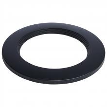Satco Products Inc. 80/2904 - Regressed Wafer Downlight Retrofit Trim; 4 Inch; Matte Black Finish
