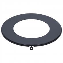 Satco Products Inc. 80/2910 - Starfish; Flat Wafer Downlight Trim; 4 Inch; Round; Black Finish