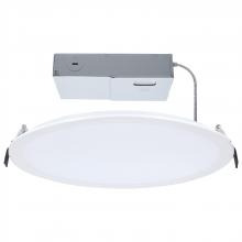 Satco Products Inc. S11849 - 38 Watt; 12 Inch LED Direct Wire Downlight; Remote Driver; CCT Selectable; Dual Dimming; Flat Face;
