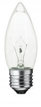 Satco Products Inc. S4470 - 60 Watt B11 Incandescent; Clear; 2500 Average rated hours; 720 Lumens; Medium base; 120 Volt