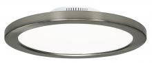 Satco Products Inc. S9883 - Blink - 12W- 7" Surface Mount LED - 3000K- Brushed Nickel Finish - 120-277V