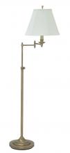 House of Troy CL200-AB - Club Adjustable Swing Arm Floor Lamp