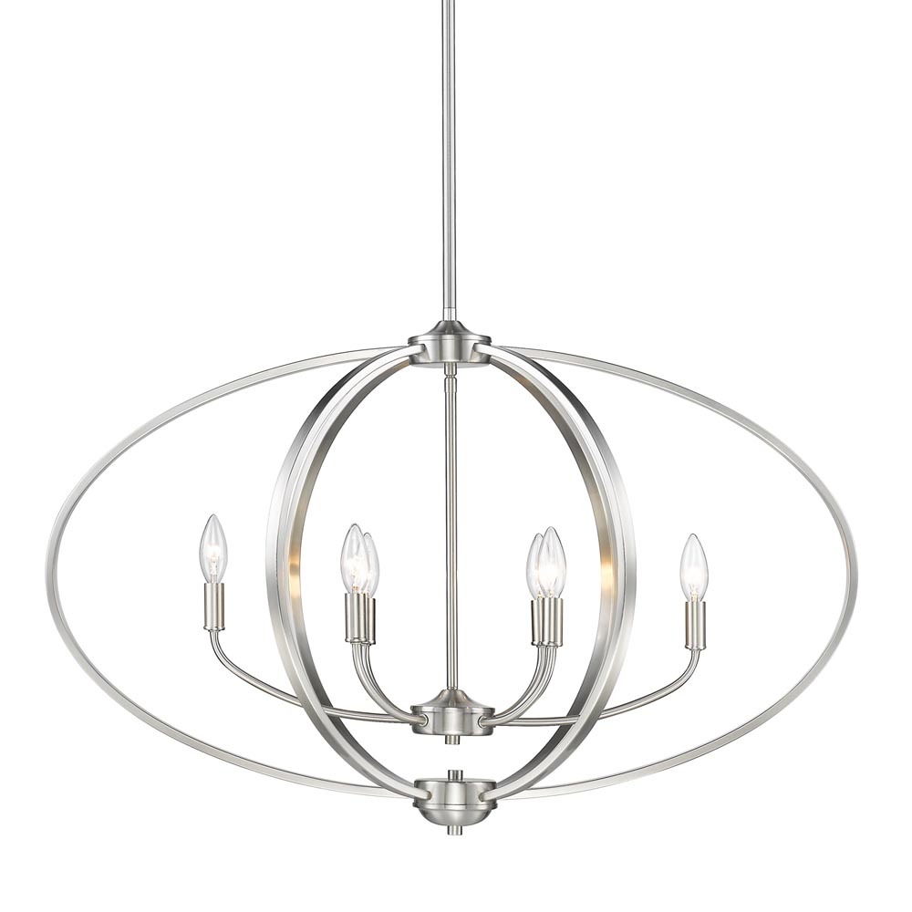 Colson PW Linear Pendant (with Matte Black shade) in Pewter