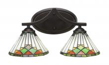 Toltec Company 552-DG-9375 - Bathroom Lighting