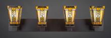 Toltec Company 584-DG-9864 - Bathroom Lighting