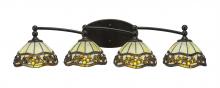 Toltec Company 594-DG-9975 - Bathroom Lighting