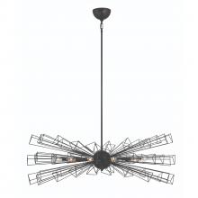 Eurofase 46761-019 - Dendelio 10LT Light Chandelier in Black