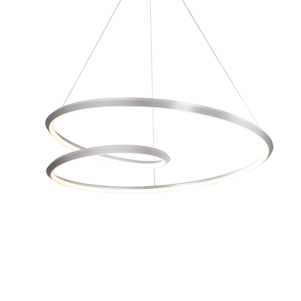 Ampersand 39-in Brushed Nickel LED Pendant